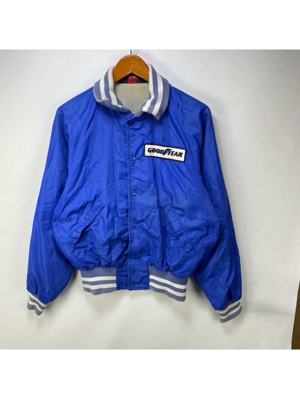 Vintage 80s Goodyear Racing Bomber Jacket M